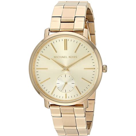 michael kors women's jaryn gold-tone watch|Jaryn Gold.